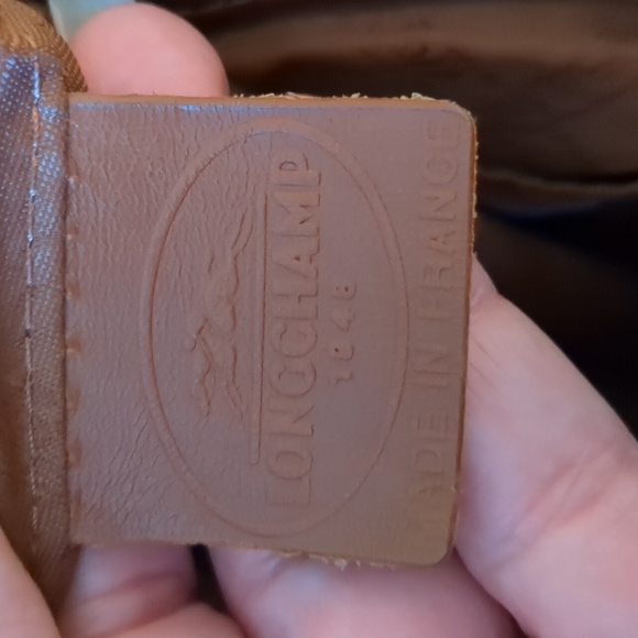 Longchamp Leather Flap Crossbody Bag - Picture 7 of 16